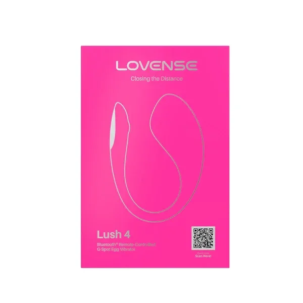 Lovense Lush 4 Bluetooth G-Spot Egg Vibrator