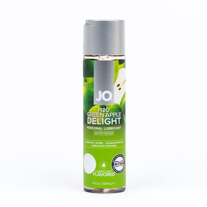 Lubricante con sabor a manzana verde System JO H2O