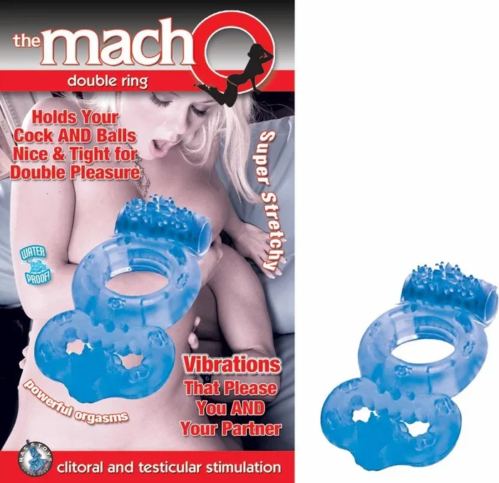 Macho Double Ring Blue