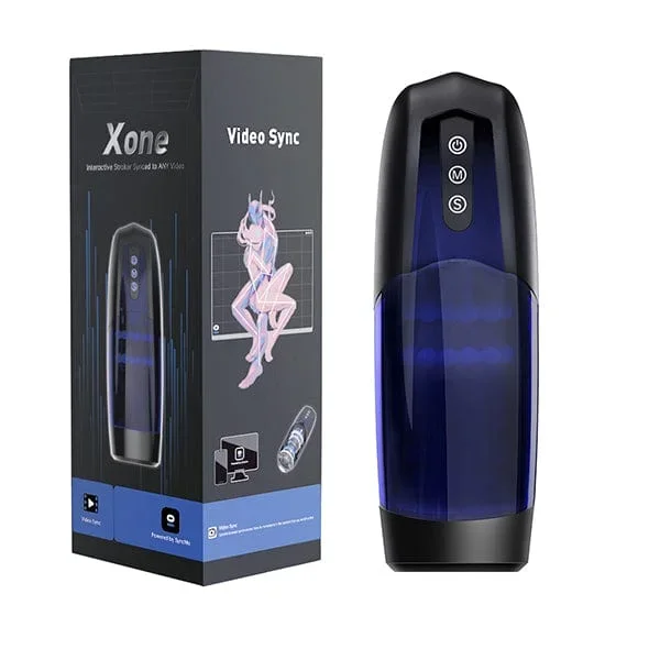 Magic Motion – Xone App-Controlled Interactive Stroker Masturbator (Blue)