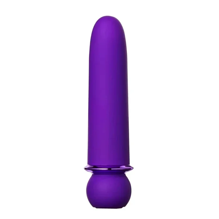 Maia Toys Jaguar 10 Function Silicone Bullet Vibrator Purple 4 Inch