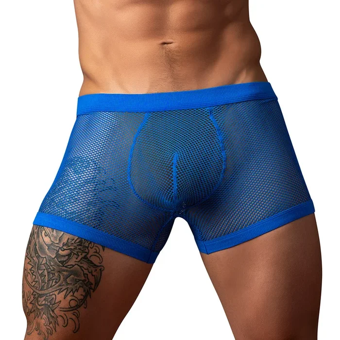 Male Power Fishnet 2.0 PCH Short Royal L