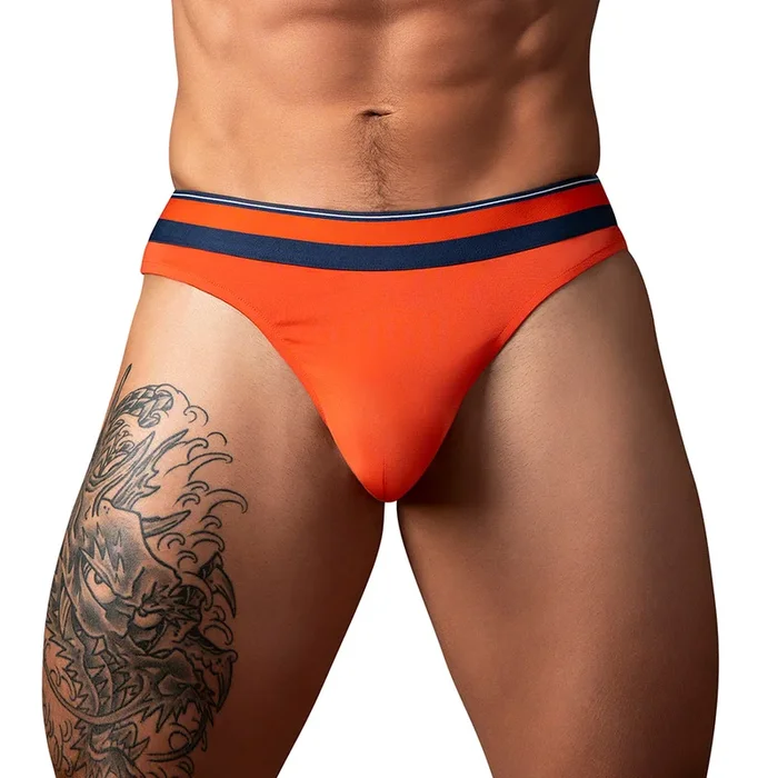 Male Power Soo Comfy Thong Orange S/M