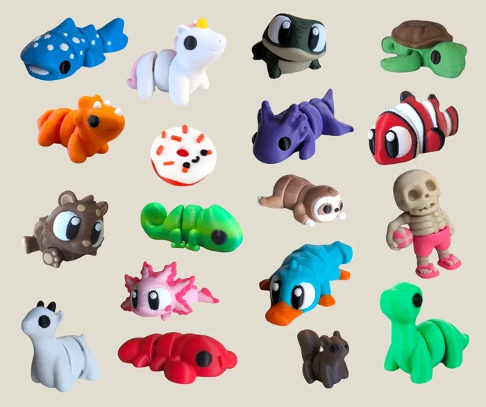 Marlin Fine Craft 3D, Mini Figures