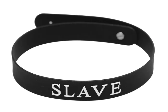 Master Series ‘Slave’ Silicone Collar, Black