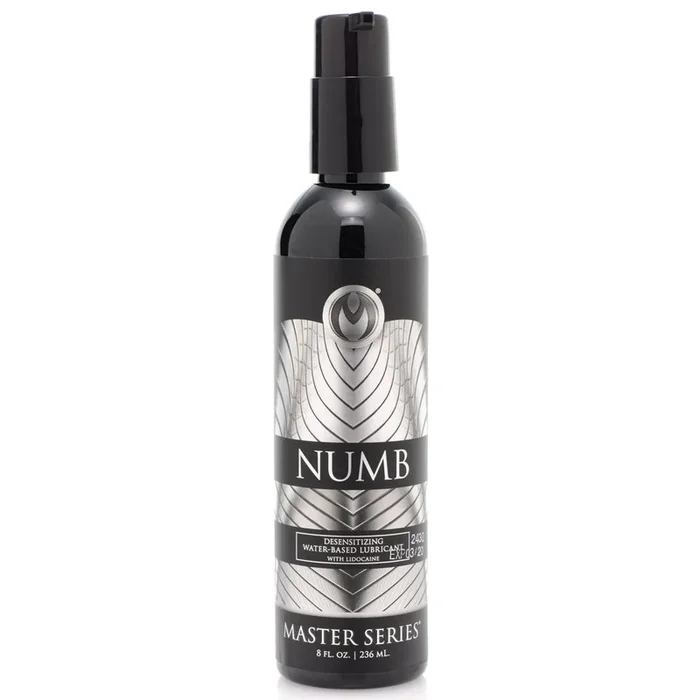 Master Series Numb Desensitising Water-Based Lidocaine Lubricant