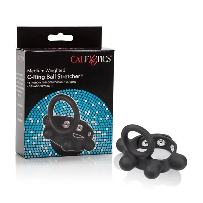 Medium Weighted C-Ring Ball Stretcher Black