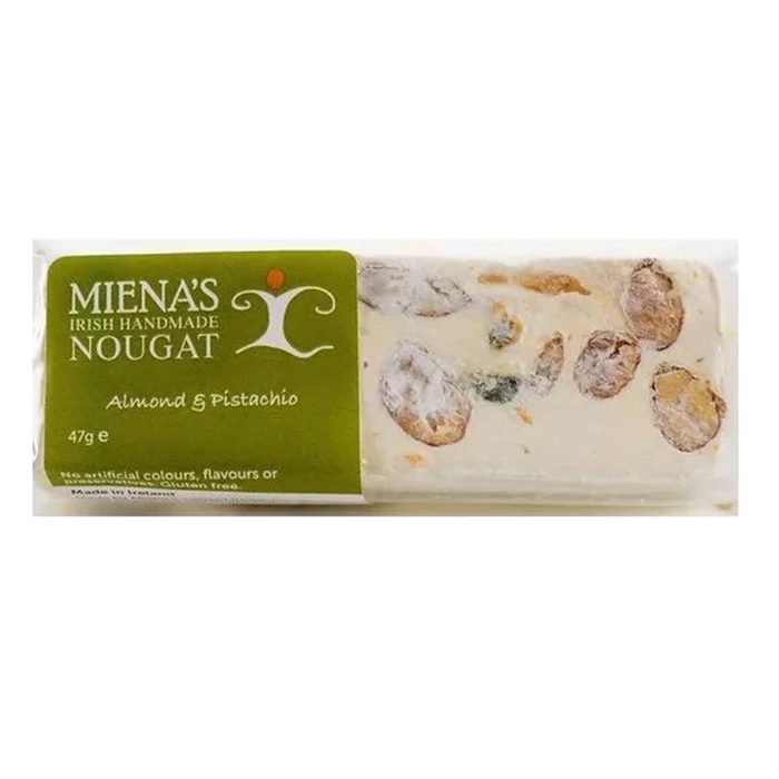 Miena’s Nougat Almonds & Pistachio Bar