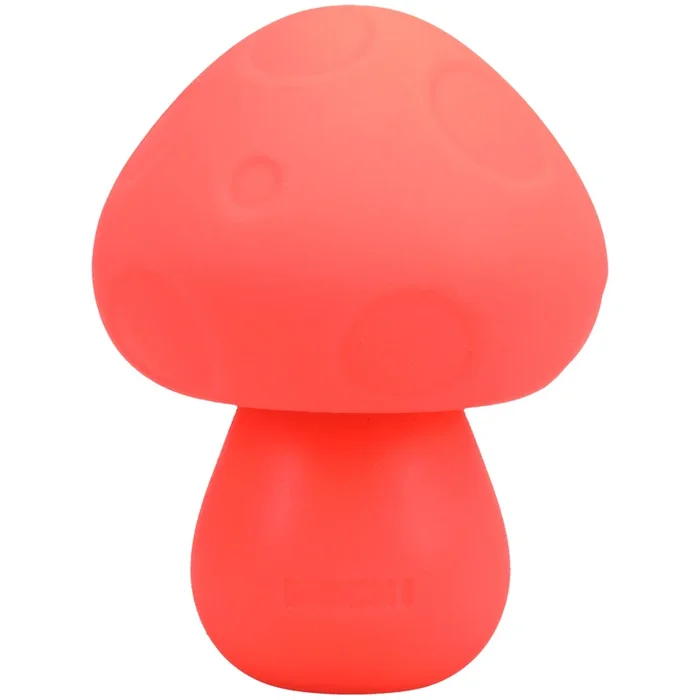 Mochi Mushroom Rechargeable Silicone Vibrator Peach