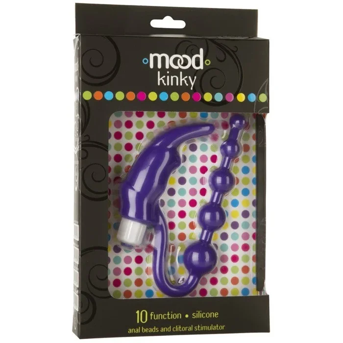 MOOD – Kinky Anal Beads and Clitorial Stimulator – Purple