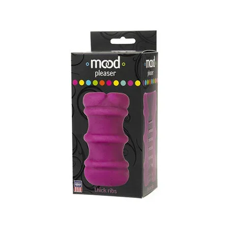 Mood – Pleaser UR3 – Thick Ribbed Purple