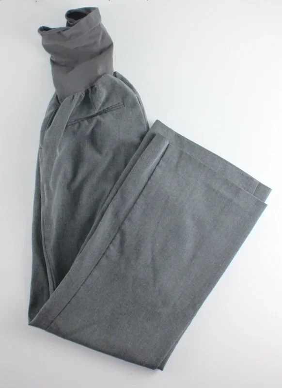 MOTHERHOOD GREY DRESS PANTS MATERNITY PETITE XS PRE-LOVED