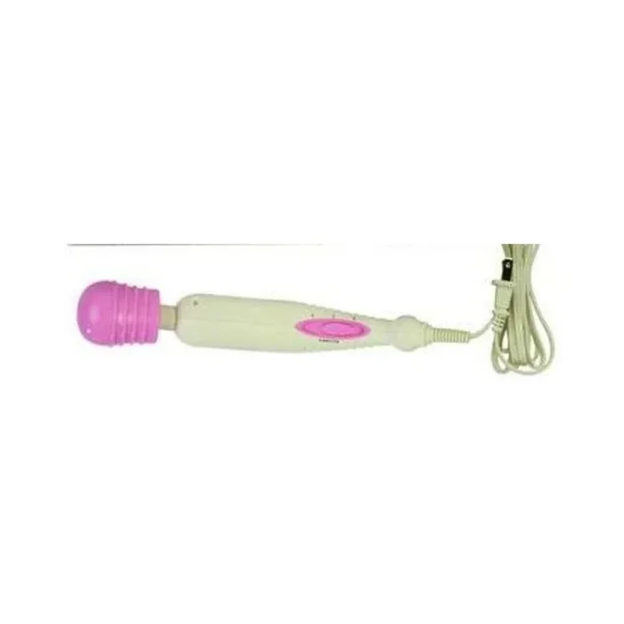 My Miracle Massager 2 Speed 120 Volt 10.5 inch White With Pink