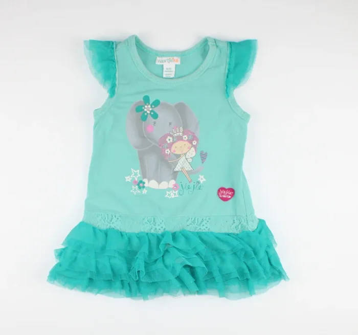 NAARTJIE BLUE TOP 6-12M PRE-LOVED