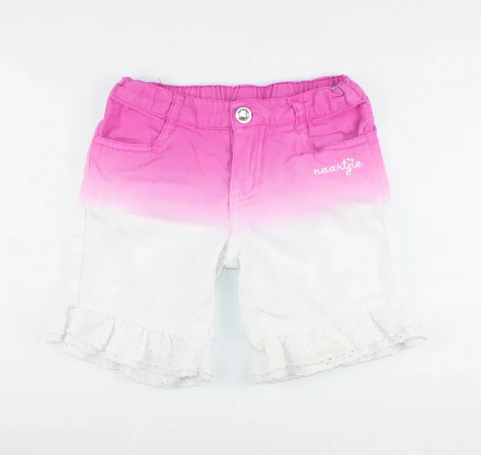 NAARTJIE PINK FADED SHORTS 5Y PRE-LOVED