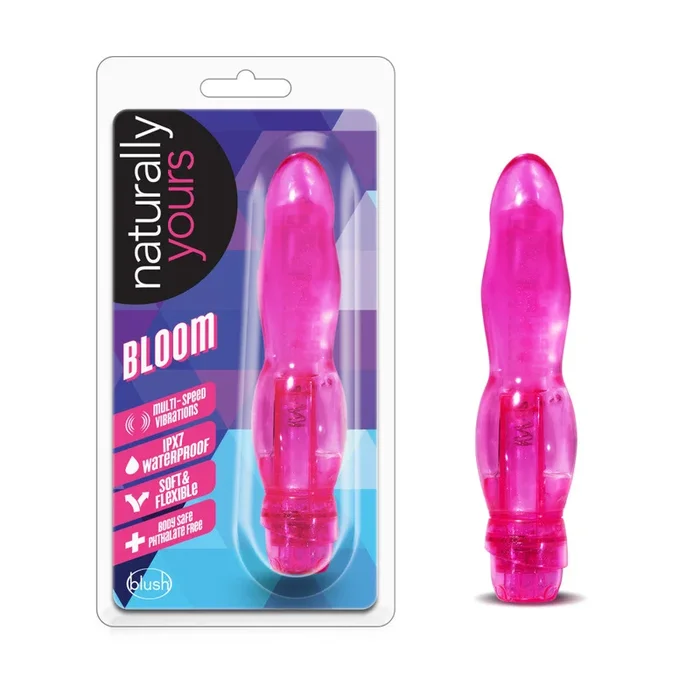 Naturally Yours By Blush® | Bloom Pink 6.75-Inch Vibrator