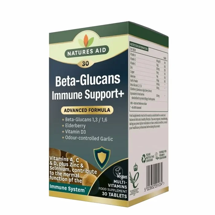 Nature’s Aid Beta Glucans Immune Support +