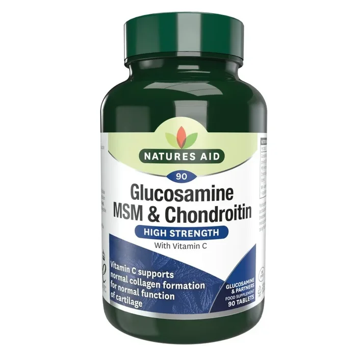 Nature’s Aid Glucosamine, MSM & Chondroitin