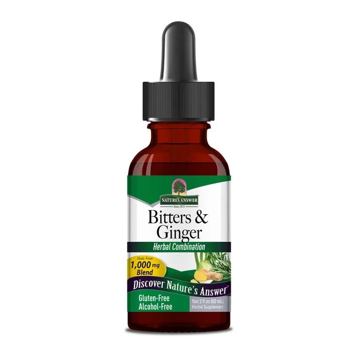 Nature’s Answer Ginger Bitters (Alcohol-Free)