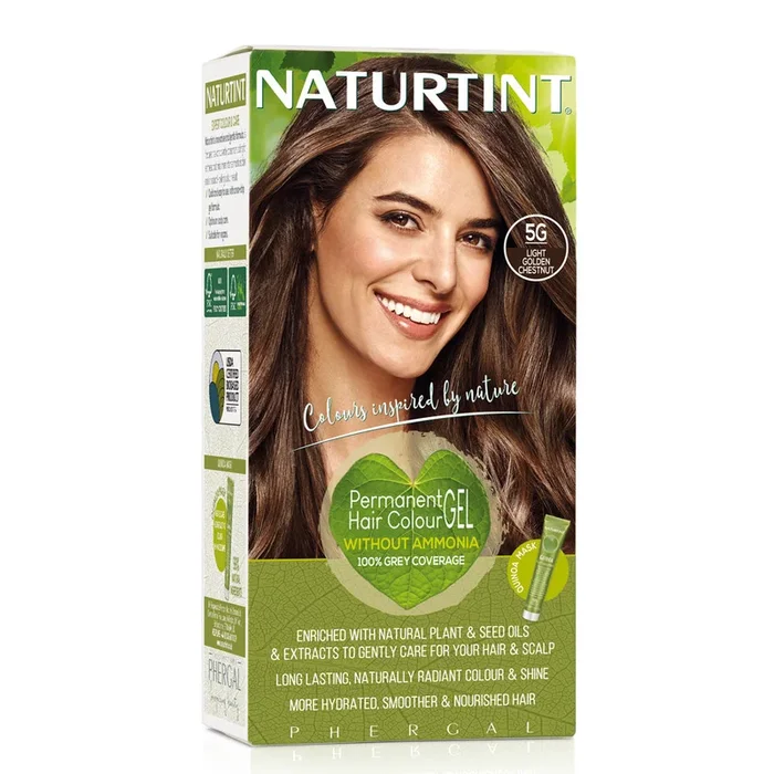 Naturtint Permanent Hair Colour Gel – 5G Light Golden Chestnut