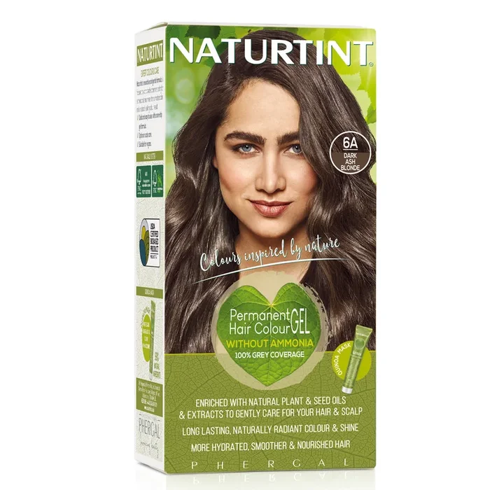 Naturtint Permanent Hair Colour Gel – 6A Dark Ash Blonde