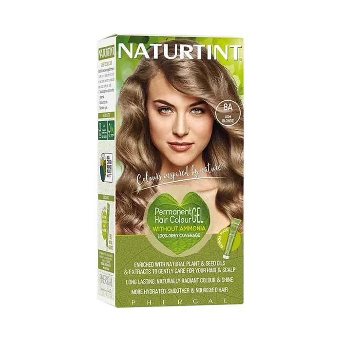 Naturtint Permanent Hair Colour Gel – 8A Ash Blonde
