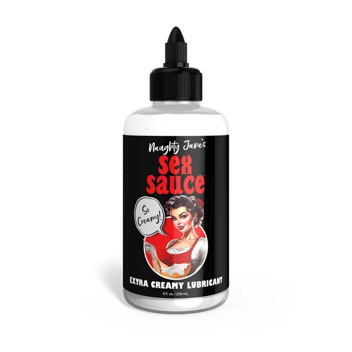 Naughty Janes Sex Sauce Extra Creamy Lubricant 8 Oz