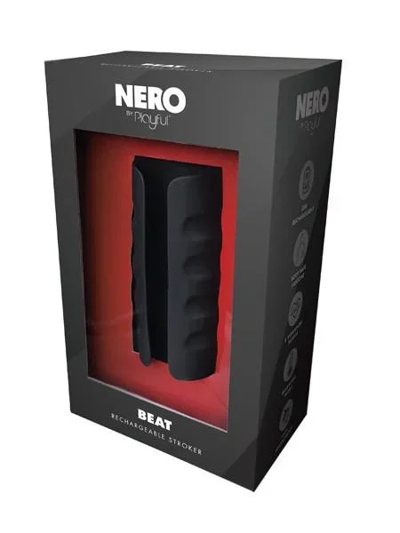 Nero By Playful Beat Rechargeable Warming Stroker
