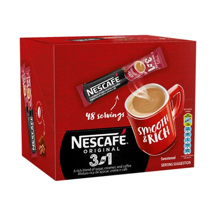 Nescafe Original 3 in 1 17.5g x 48 Pack