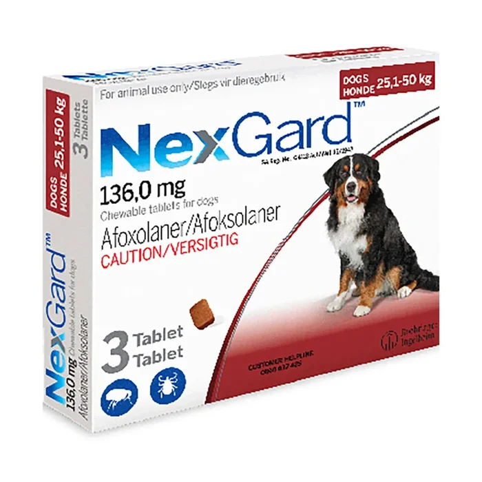 Nexgard 25kg to 50kg 25g 1 Chewable Tablet