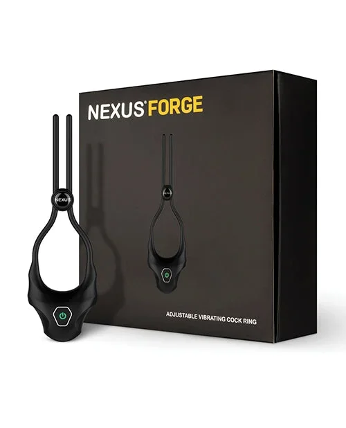 Nexus Forge Single Lasso Vibrating Cock Ring – Black