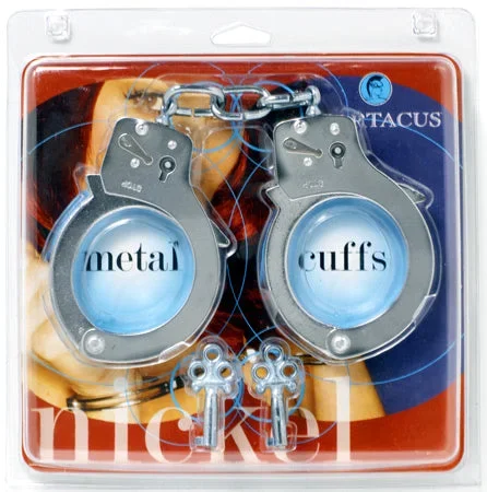 NICKLE SINGLE LOCK HANDCUFFS