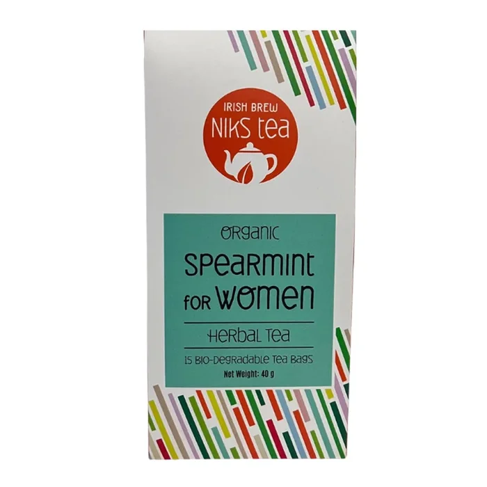 Nik’s Tea Organic Spearmint For Women Tea Bags