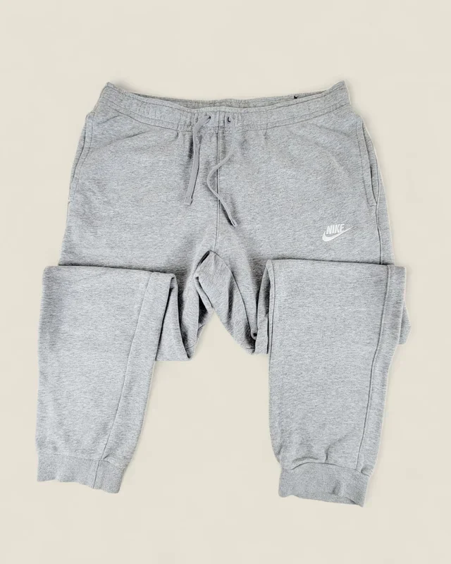 NIKE GREY TRACK PANTS ADULT LARGE PRE-LOVED