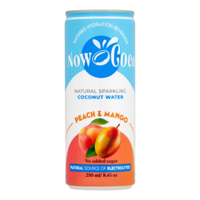 Now Coco Peach and Mango Coconut Water