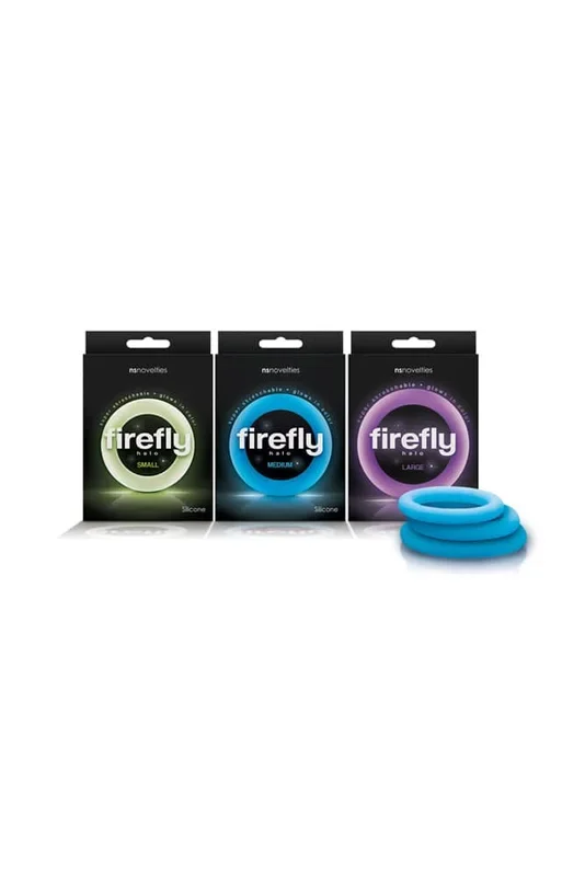 NS Novelties – Firefly – Halo Cock Ring – Assorted Colors & Sizes