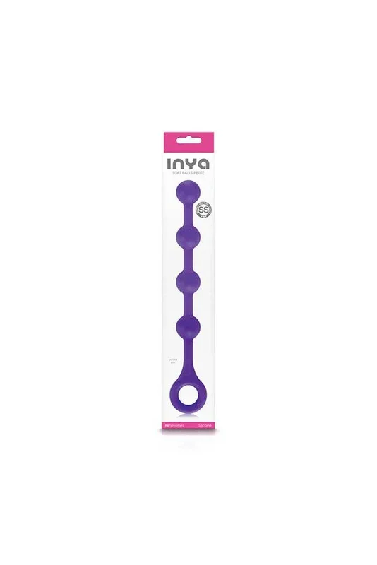 NS Novelties – INYA – Soft Balls Anal Beads Petite – Purple