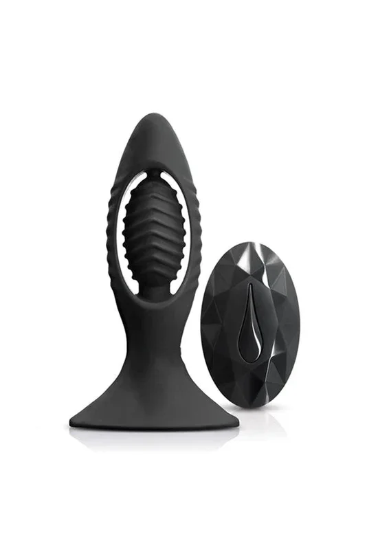 NS Novelties – Renegade – V2 Vibrating Butt Plug & Remote – Black