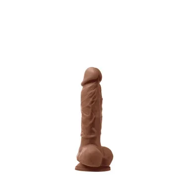 NS Novelties Colours Pleasures 5 inch Realistic Silicone Dildo Light Brown