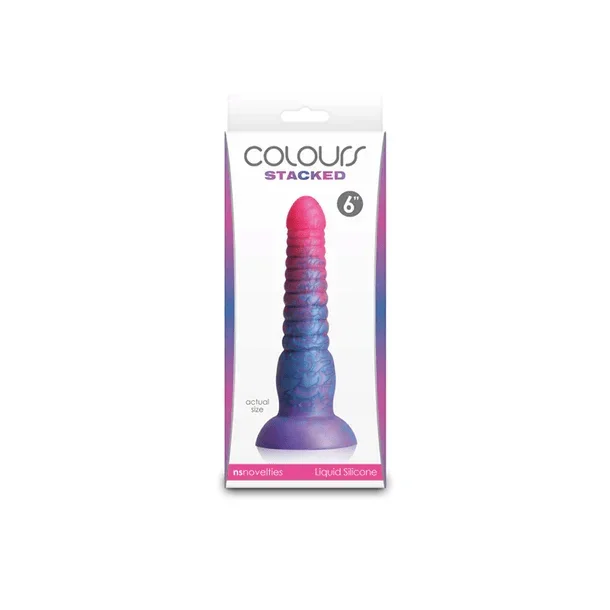 NS Novelties Colours Stacked 6″ Dildo