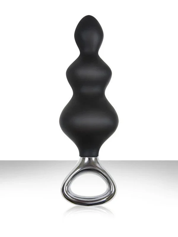 NS Novelties Jolie Platinum Plug Large Black