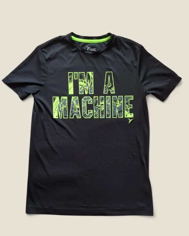 OLD NAVY ACTIVE “I’M A MACHINE” TOP 14/16Y PRE-LOVED