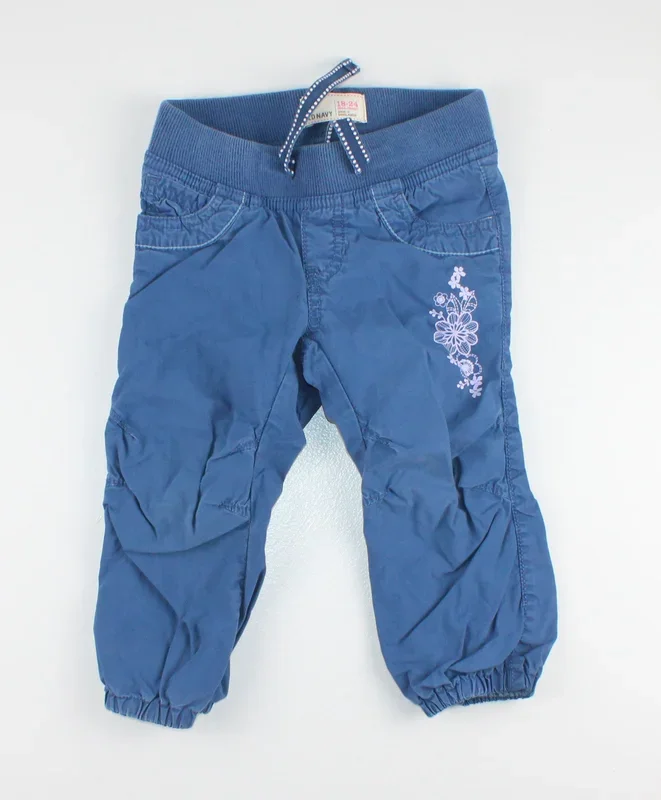 OLD NAVY BLUE PANTS 18-24M PRE-LOVED