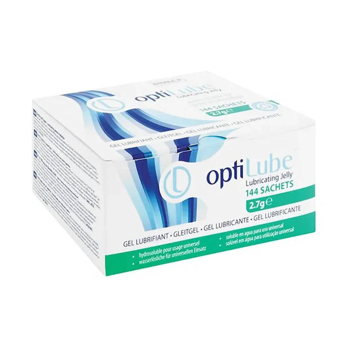 Optilube Lubricating Jelly 2.7g 144 Pack