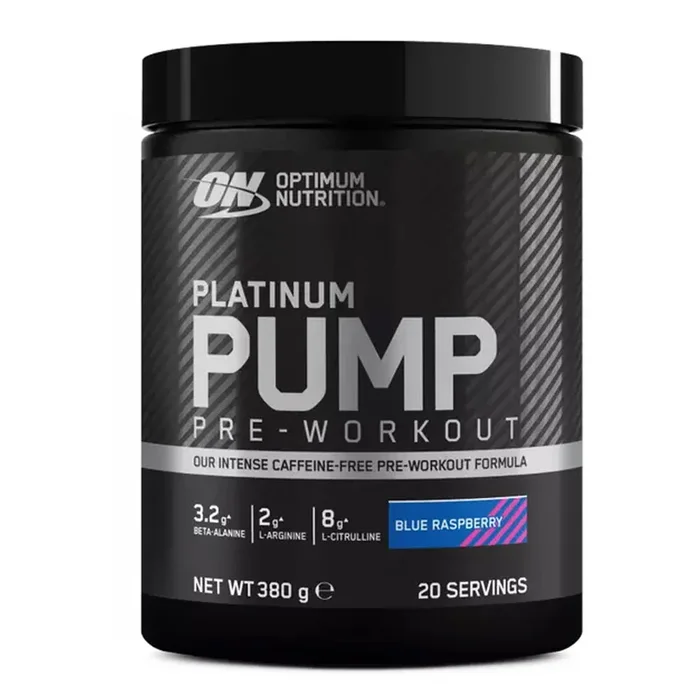 Optimum Nutrition Platinum Pump Pre-workout – Blue Raspberry