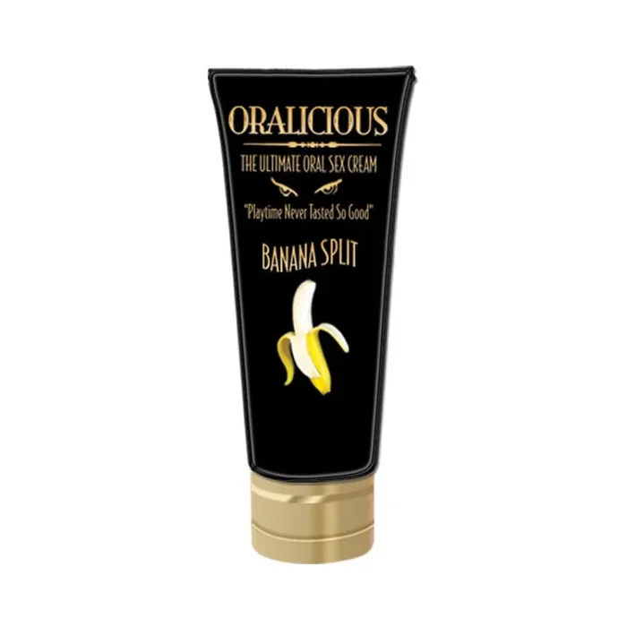 Oralicious Ultimate Oral Sex Cream 2oz Banana Split