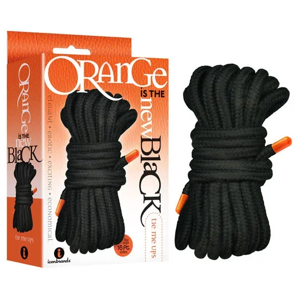Orange Is The New Black – Tie Me Ups – Black Bondage Rope – 5 m Length