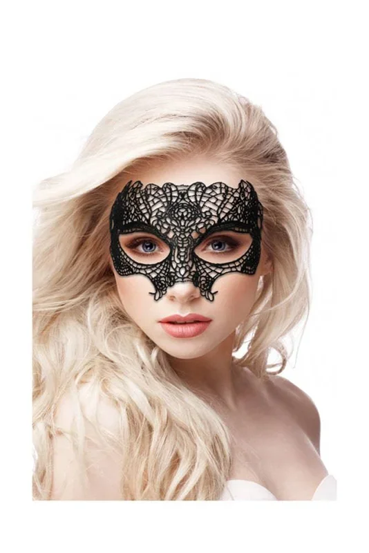 Ouch by Shots Toys – Princess Lace Mask – Black