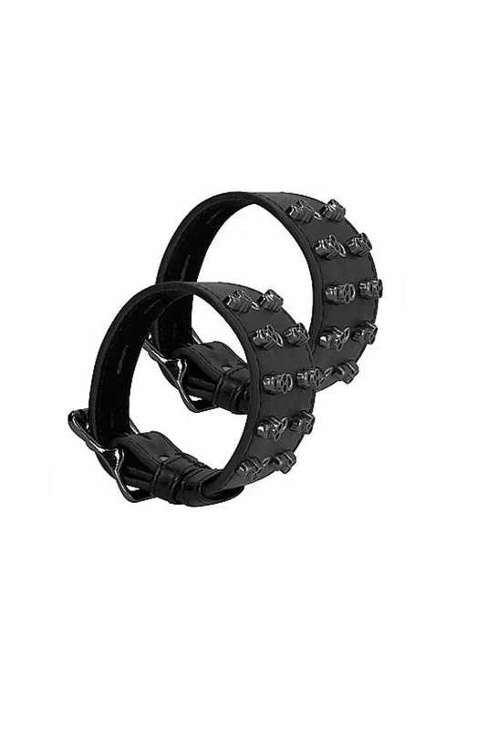 Ouch by Shots Toys – Skull Handcuffs – Black