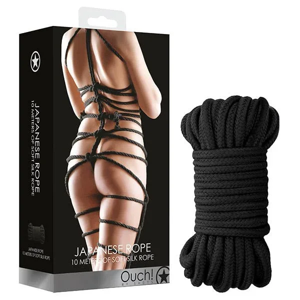 OUCH! Japanese Rope – Black – 10 metre Length